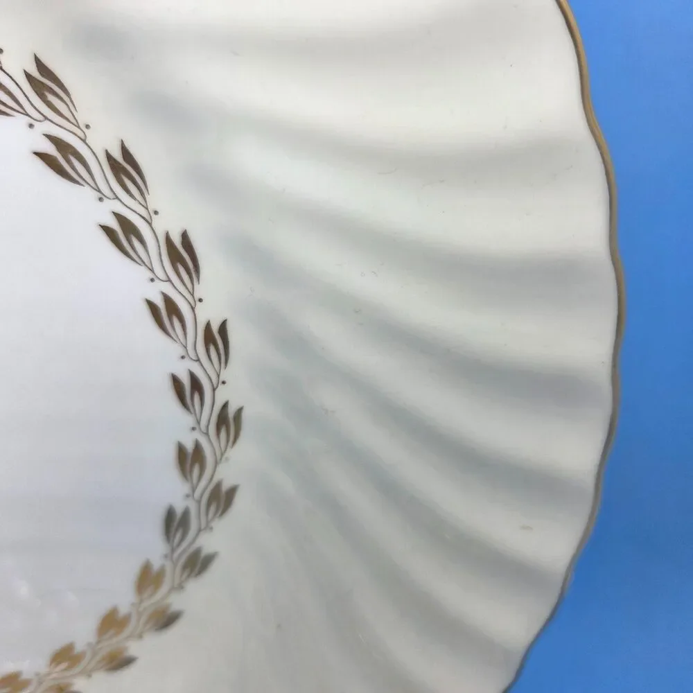 Minton Cheviot Gold Laurel Wreath Set Of 3 Unused 10 1/2